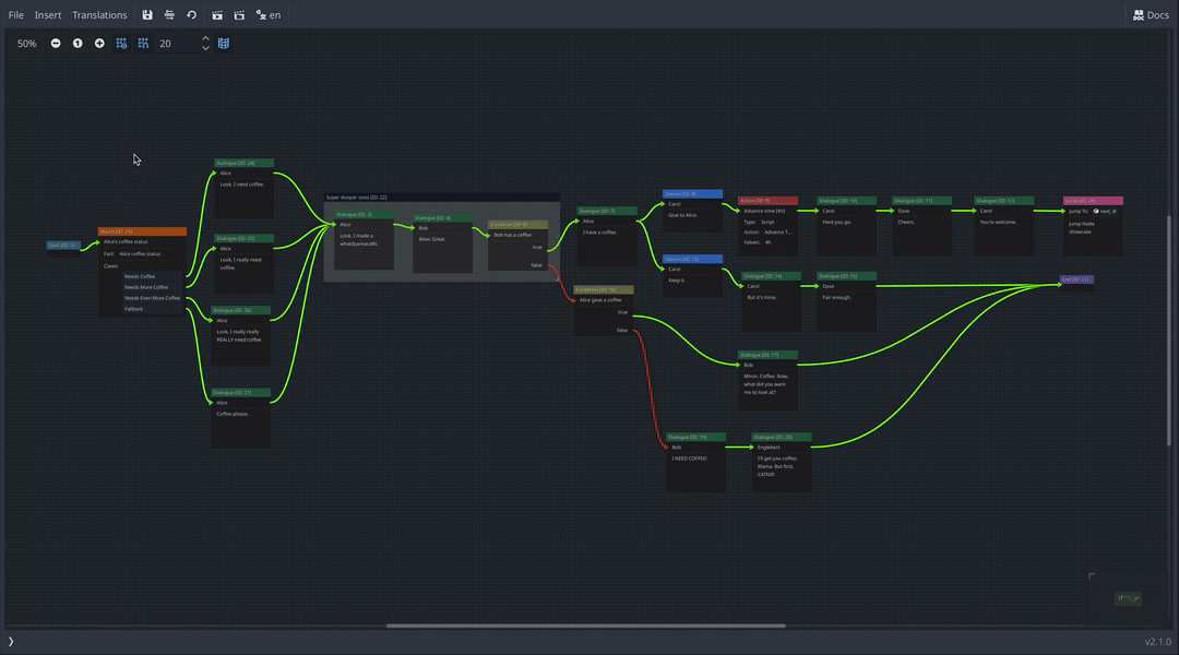 Export Character Names
